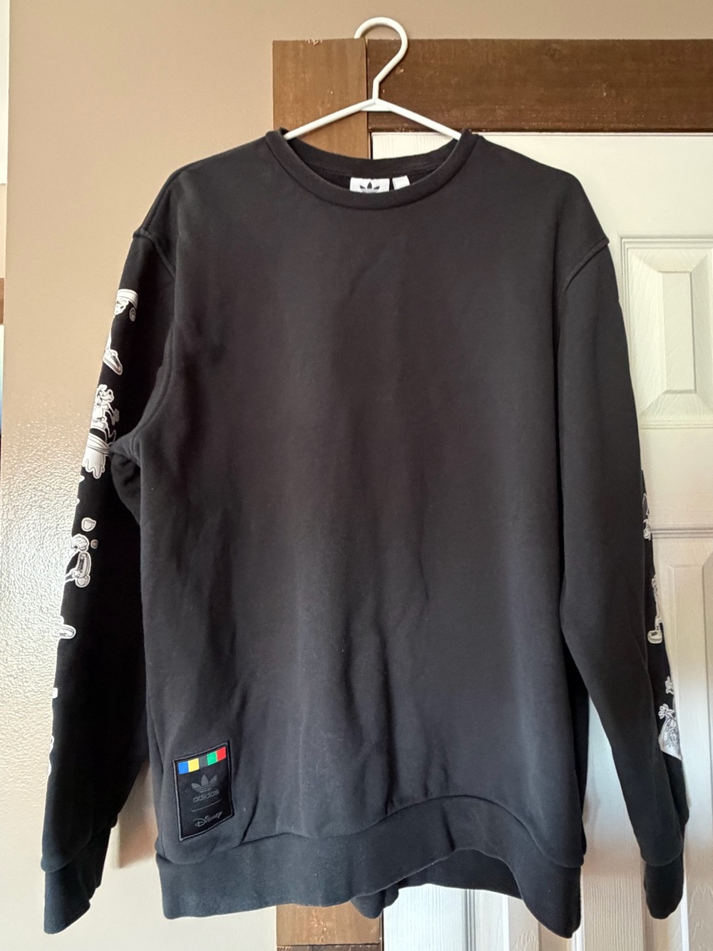 Adidas Disney collaboration sweatshirt